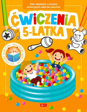 Ćwiczenia 5-latka z naklejkami