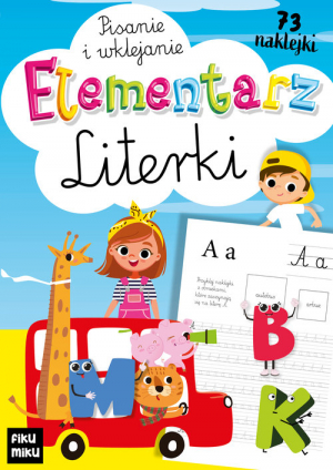 Elementarz Literki - pisanie i wklejanie