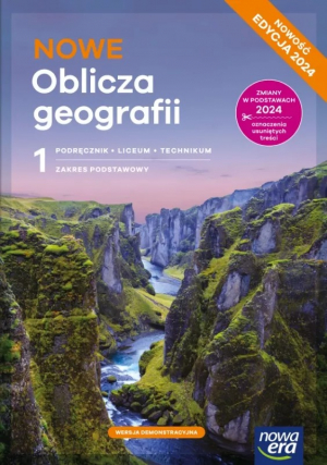 Nowa geografia oblicza geografii podręcznik 1 liceum i technikum zakres podstawowy EDYCJA 2024