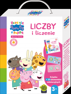 Liczby i liczenie. Świnka Peppa. Uczę się z Peppą