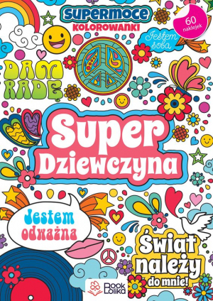 Super Dziewczyna SuperMoce kolorowanki