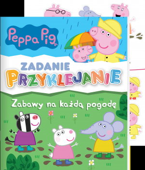 Zabawy na każdą pogodę. Świnka Peppa. Zadanie Przyklejanie