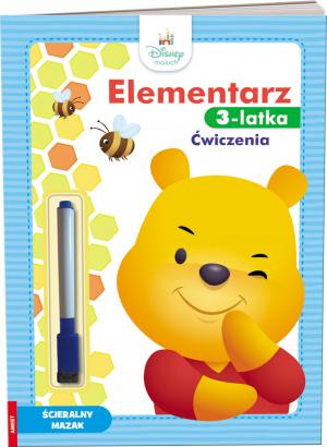 Disney Maluch Elementarz 3-latka ćwiczenia  MCS-9201S1