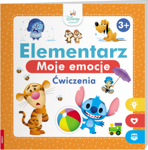 Disney Maluch Elementarz Moje Emocje ćwiczenia HOP-9204S1