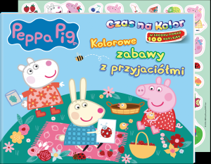 Kolorowe zabawy z przyjaciółmi. Świnka Peppa. Czas na kolor