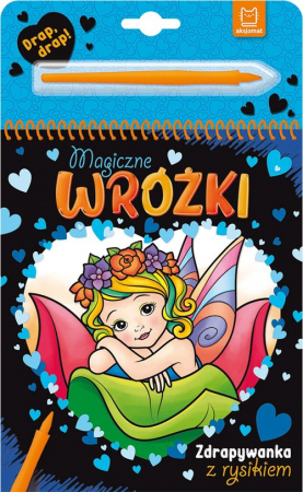 Magiczne wróżki Zdrapywanka z rysikiem